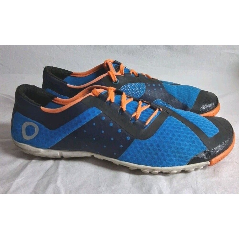 Skora PHASE Mens 10.5 Blue Minimal Barefoot Running Shoes Athletic Triathlon